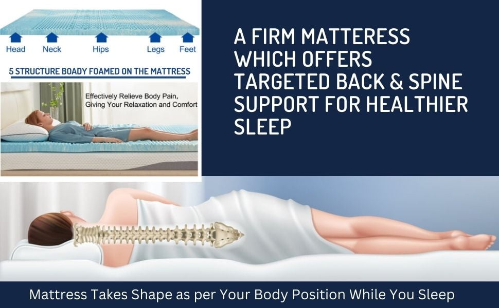 Top 5 mattress for Back Pain in India